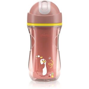 Chicco Sport Cup 14m+ bögre szívószállal Pink 266 ml kép