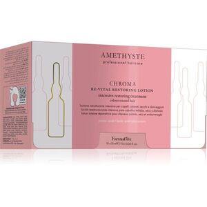 FarmaVita Amethyste Chroma selymes regeneráló ápolás festett hajra 10x10 ml kép