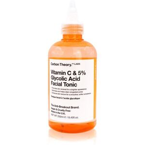Carbon Theory SupaVIT-C 5% Glycolic & Vitamin C élénkítő tonik pattanások, bőrpír és pattanások okozta hegek ellen 250 ml kép