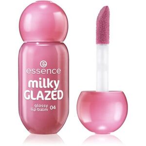 essence milky GLAZED tonizáló ajakbalzsam fénnyel árnyalat 04 Berry Au Lait 4 ml kép