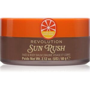 Revolution Sun Rush Face & Body Balm napozás utáni balzsam élénkítő hatással árnyalat Caramel Bronze 60 g kép
