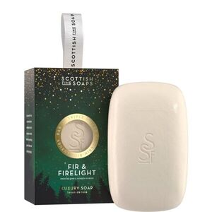 Scottish Fine Soaps Fir & Firelight Szilárd szappan dobozban 150 g kép