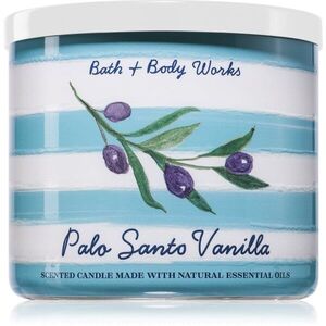 Bath & Body Works Palo Santo Vanilla illatgyertya 411 g kép