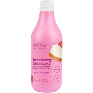 Phytorelax Laboratories Intra Gourmand Strawberry Cheesecake tusoló- és fürdőgél 450 ml kép