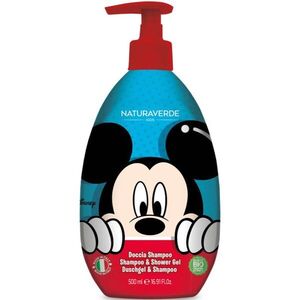 Disney Mickey Shampoo & Shower Gel sampon és tusfürdő gél 2 in 1 gyermekeknek 500 ml kép
