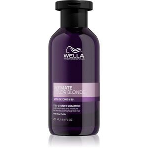 Wella Professionals Ultimate Color Blonde sampon a sárga tónusok neutralizálására szőkített vagy melírozott hajra 250 ml kép