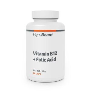 GymBeam Vitamin B12 + Folic Acid kép