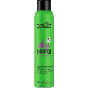 got2b Fresh it Up Extra Fresh száraz sampon a felesleges faggyú felszívódásáért és a haj frissítéséért 200 ml kép