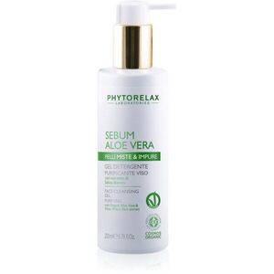 Phytorelax Laboratories Bio Sebum Aloe Vera lágy tisztító gél aloe verával 200 ml kép