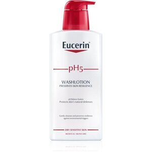 Eucerin pH5 Wash Lotion tisztító emulzió száraz és érzékeny bőrre 400 ml kép