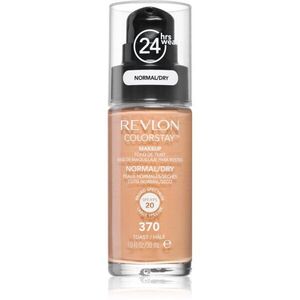 Revlon Cosmetics ColorStay™ SPF 20 tartós alapozó normál és száraz bőrre árnyalat 370 Toast 30 ml kép