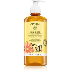 Apivita Mini Bees Gentle Kids Hair&Body wash Calendula&Honey tisztító gél testre és hajra 500 ml kép