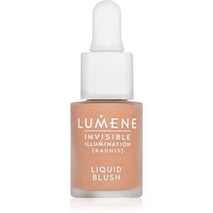 Lumene Invisible Illumination folyékony arcpirosító az élénk bőrért árnyalat Pink Blossom 15 ml kép