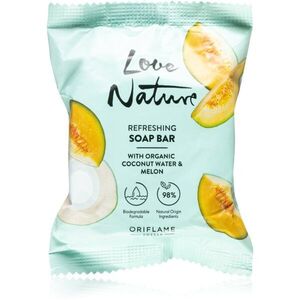 Oriflame Love Nature Coconut Water & Melon tisztító kemény szappan 75 g kép