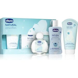 Chicco Natural Sensation Baby Essential ajándékszett gyermekeknek születéstől kezdődően 0+ kép