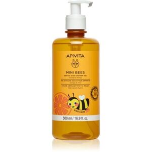 Apivita Mini Bees Gentle Kids Shower Gel Orange&Honey tusfürdő gél testre és hajra gyermekeknek 500 ml kép
