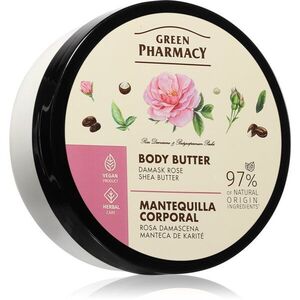 Green Pharmacy Damask Rose & Shea Butter Body Butter intenzív hidratáló testvaj 200 ml kép