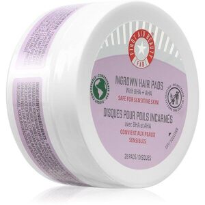 First Aid Beauty Ingrown Hair Pads hámlasztó kendők benőtt szőrszálakra 28 db kép