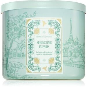 Bath & Body Works Springtime In Paris illatgyertya 411 g kép