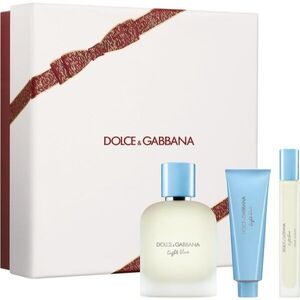 Dolce&Gabbana Light Blue Pour Homme EDT Trio Gift Set ajándékszett uraknak kép