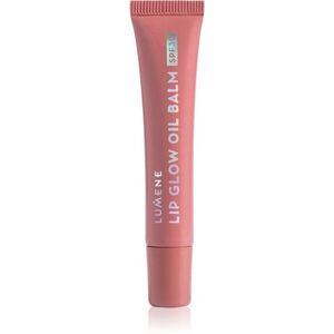 Lumene Lip Glow Oil Balm tonizáló olaj az ajkakra SPF 30 árnyalat 1 Fudge 10 ml kép
