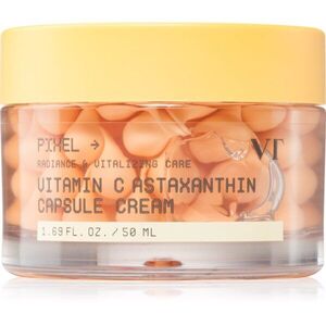 VT Cosmetics Vitamin C Astaxanthin Capsule Cream világosító hidratáló krém egységesíti a bőrszín tónusait 50 ml kép