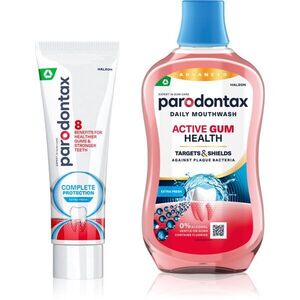 Parodontax Complete Protection & Active Gum Health Extra Fresh szett az egészséges fogakért és ínyért kép