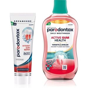 Parodontax Intensive Gum Repair White & Active Gum Health szett a fogakra kép