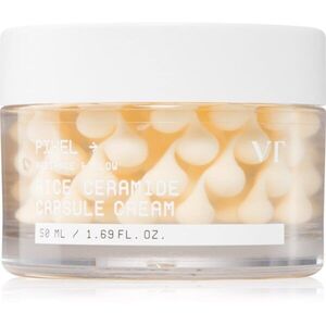 VT Cosmetics Rice Ceramide Capsule Cream világosító hidratáló krém a bőr védőrétegének erősítéséhez 50 ml kép