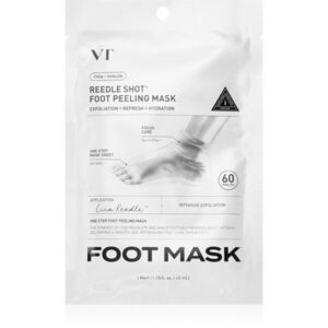 VT Cosmetics Reedle Shot Foot Peeling Mask bőrhámlasztó zokni a láb bőrének puhítására és hidratálására 1 pár kép