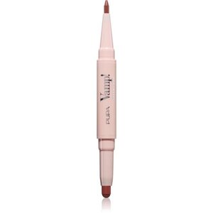 PUPA Milano Vamp! Creamy Duo Rúzs és szájkontúrceruza 2 az 1-ben árnyalat 007 - Peach Nude 0.8 g kép