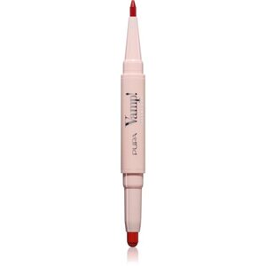 PUPA Milano Vamp! Creamy Duo Rúzs és szájkontúrceruza 2 az 1-ben árnyalat 011 - Orange Red 0.8 g kép