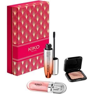 KIKO Milano Twist 'N Twinkle Holiday Holly Jolly Trio ajándékszett hölgyeknek kép