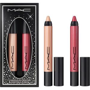 MAC Cosmetics Holiday Decadent Dazzlelips Crayon Duo ajándékszett az ajkakra kép