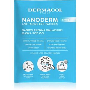 Dermacol Nanoderm fiatalító maszk szemre 2 pár kép