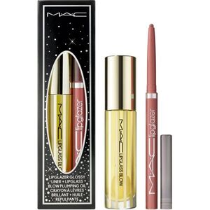 MAC Cosmetics Holiday Plumping Powerhouses Lip Combo ajándékszett az ajkakra kép