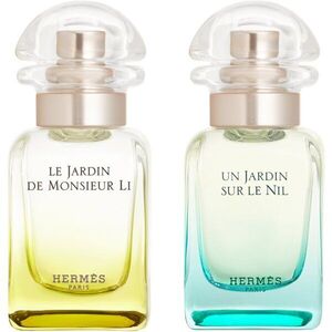 HERMÈS Parfums-Jardins Collection Un Jardin sur le Nil and Le Jardin de Monsieur Li, the fragrance d szett unisex kép