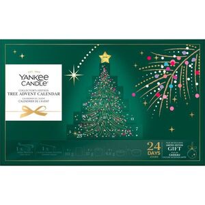 Yankee Candle Christmas Collection 2026 Collector's Edition Tree Advent Calendar ádventi naptár gyűjtői kiadás kép