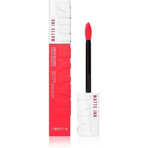 MAYBELLINE NEW YORK SuperStay Matte Ink mattító folyékony rúzs a hosszan tartó hatásért árnyalat 25 Heroine 5 ml kép