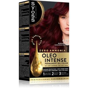 Syoss Oleo Intense tartós hajfesték olajjal árnyalat 4_23 Burgundy Red 1 db kép