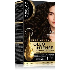 Syoss Oleo Intense tartós hajfesték olajjal árnyalat 3_10 Deep Brown 1 db kép