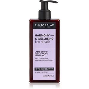 Phytorelax Laboratories Fiori di Bach relaxáló testápoló tej 250 ml kép