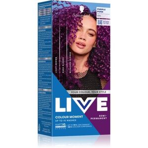 Schwarzkopf LIVE Ultra Brights or Pastel féltartós hajfesték árnyalat 94 Purple Punk 1 db kép