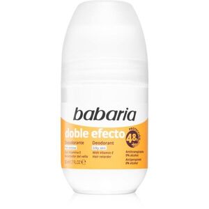 Babaria Deodorant Double Effect golyós dezodor roll-on a szőrnövekedés lassítására 50 ml kép