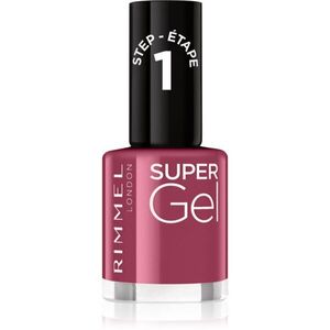 Rimmel Super Gel géles körömlakk UV/LED lámpa használata nélkül árnyalat 030 Wild Gal 12 ml kép