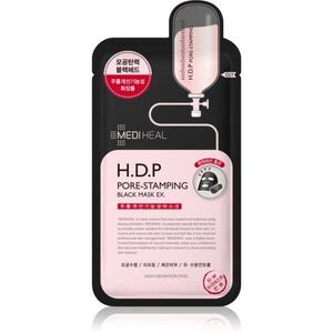 MEDIHEAL Black Mask H.D.P Pore-Stamping arcmaszk a pórusok összehúzására 25 ml kép