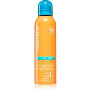 Lancaster Sun Sport Cooling Invisible Body Mist hűsítő permet a testre napozáshoz SPF 50 200 ml kép