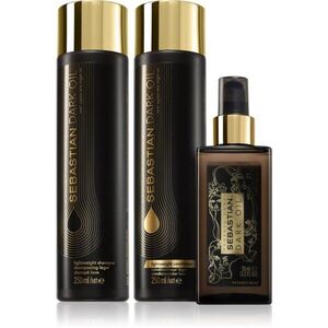 Sebastian Professional Dark Oil Set takarékos kiszerelés a hidratálásért és a fényért kép