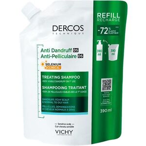 Vichy Dercos Anti-Dandruff korpásodás elleni sampon normál és zsíros hajra 390 ml kép