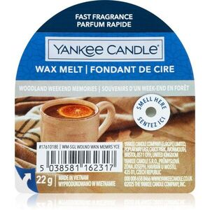 Yankee Candle Woodland Weekend Memories illatos viasz aromalámpába 22 g kép